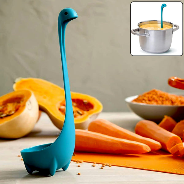 Multifunctional Colander Spoon: Soup Strainer, Long Handle, Kitchen Tool